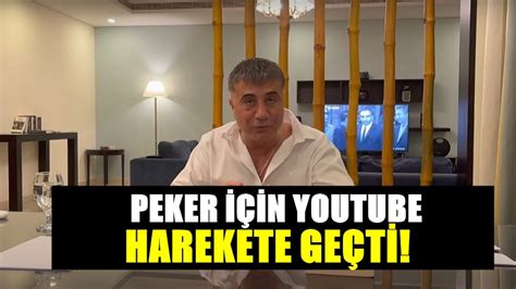 Yayınladığı videolarla Olay Olan Sedat Peker için Youtube den flaş karar