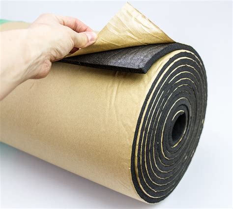 3m Roll 10mm Black Closed Cell Foam Waterproof Sound Proofing Insulation