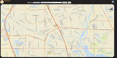 Flood Zone Map Port St Lucie Florida Printable Maps Images