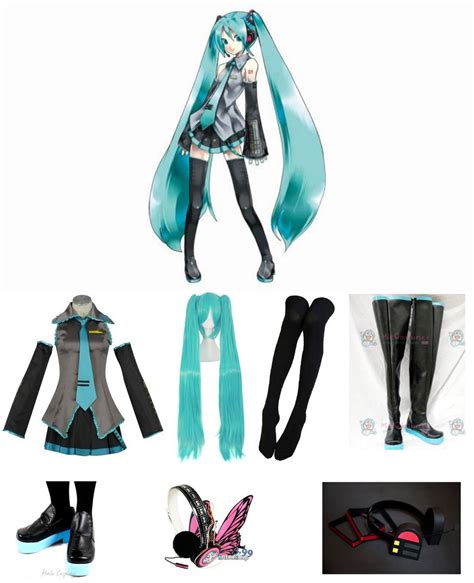 Hatsune Miku Costume Carbon Costume Diy Dress Up Guides For Cosplay And Halloween