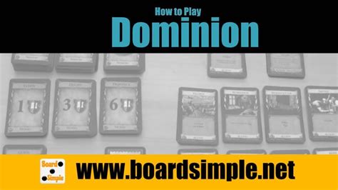 How To Play Dominion Youtube