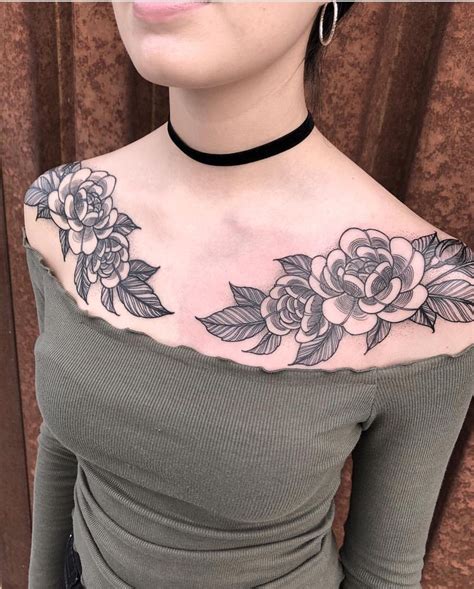 Chest Piece Tattoo For Women