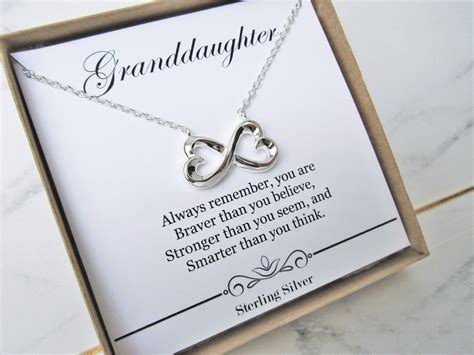 Best gift for grandma from baby. Gift for Granddaughter necklace sterling silver initial ...