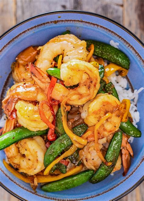 Can be made vegan and gluten free. Diabetic Shrimp Stir Fry Recipe