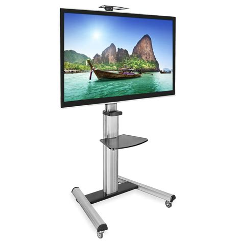 Mount It Mobile Tv Stand For Flat Screen Televisions For 32 70 Inch