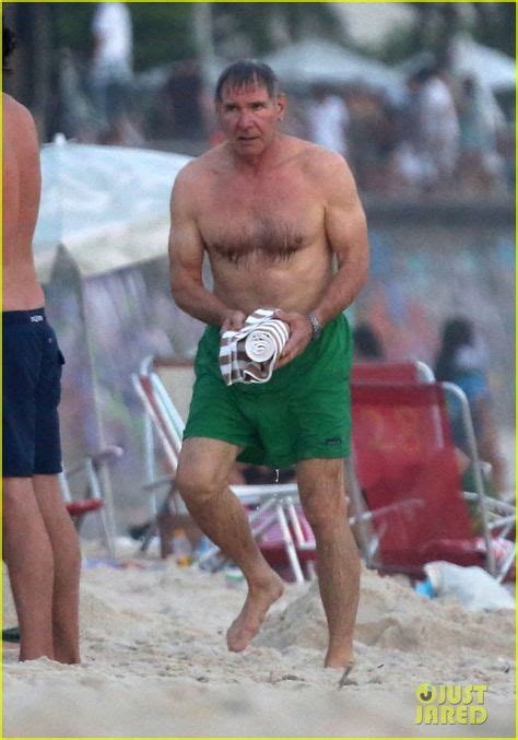 Harrison Ford Shirtless Beach Guy In Rio Harrison Ford Ford Flex Ford