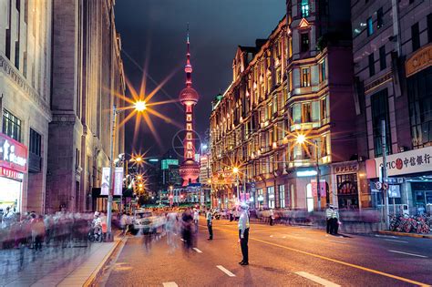 上海外滩城市夜景高清图片下载 正版图片500703902 摄图网