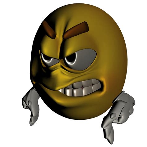 Angry 3d Smiley Free Stock Photo Public Domain Pictures