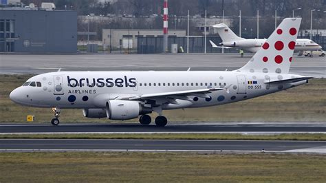 Brussels Airlines A319 New Livery Berlin Aviation Spotting