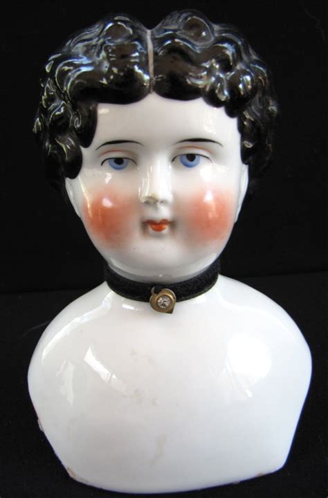 9” Antique Long Face China Head 1890s Antique Price Guide Details Page