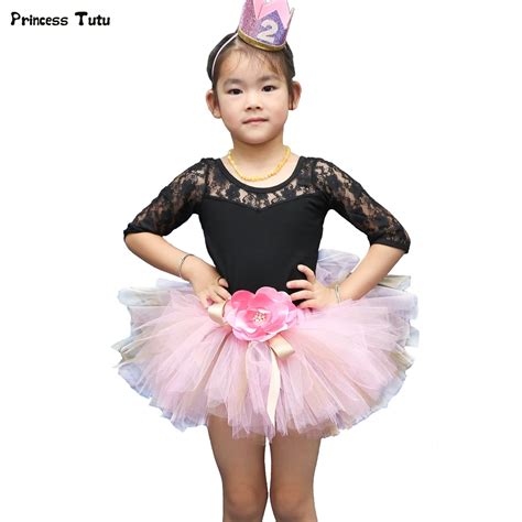 Buy Princess Tutu Fluffy Tulle Girls Tutu Skirt Pink
