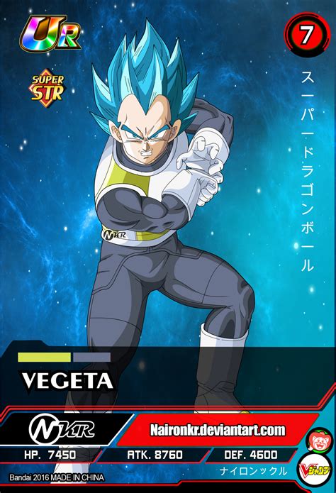 This is a valentine's special manga. vegeta ssjblue(cards dragon ball super z gt heros) by ...