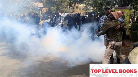 Kenyan Police Use Tear Gas To Disperse Demonstrators Against Tax