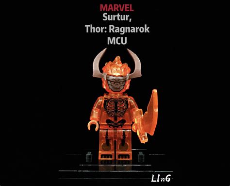 Well it is a pretty funny scene from the 2017 thor: Surtur, Thor: Ragnarok MCU | LEGO Marvel Collection ...