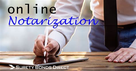 How to get something notarized online. Understanding Remote Online Notarization and Notary Bond ...