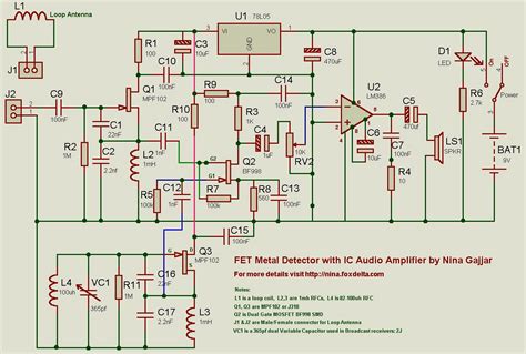 The circuit utilises two rf oscillators. Metal Detector Circuit Pulse - Cheap Metal Detectors