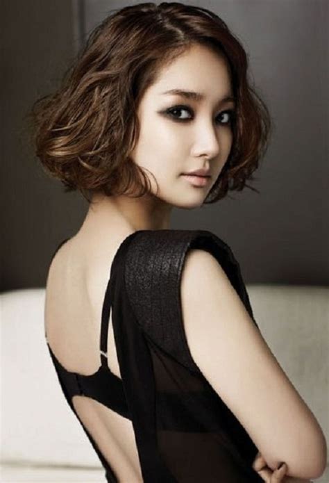 Easy Short Korean Curly Hairstyles Latest Hair Styles