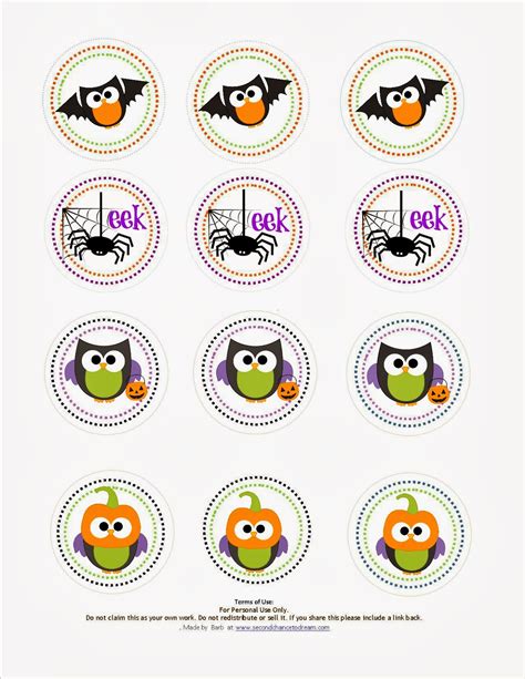Second Chance To Dream Halloween Party Printables
