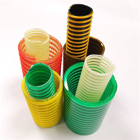 Flexible Spiral Pool Vacuum Pipe Pvc Helix Fuel Suction Hose China
