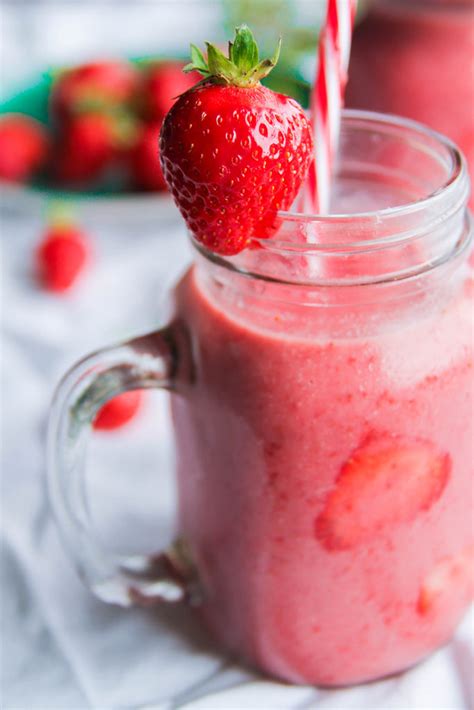 Milkshake aux fraises cadeaux anniversaire femme