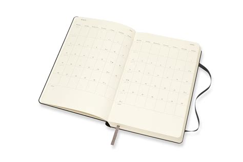 buy moleskine large hard cover 12 month daily planner black at mighty ape nz