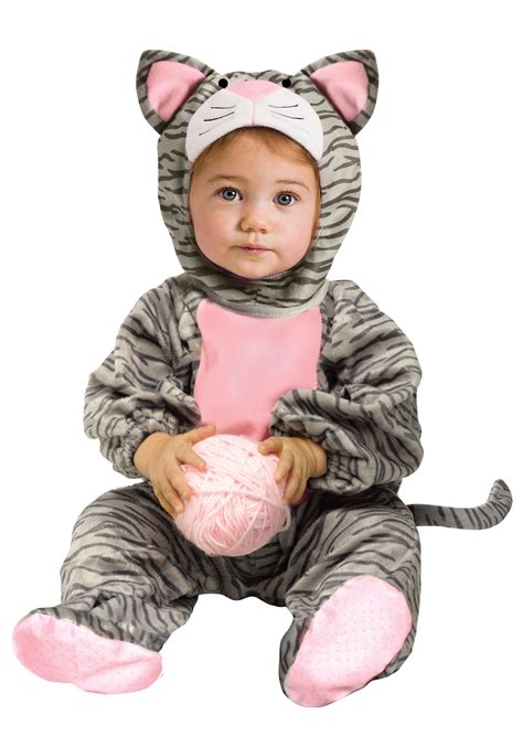 Toddler Striped Gray Kitten Costume Kitty Cat Costume