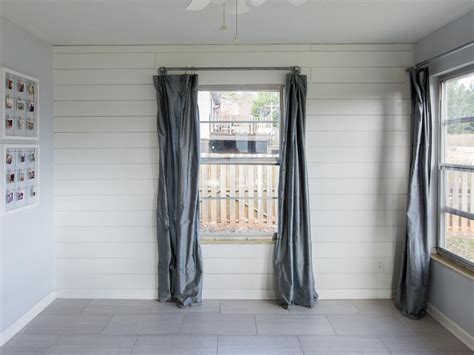 Step by step tutorial of how to install a shiplap wall like a pro. How to Install Shiplap | HGTV