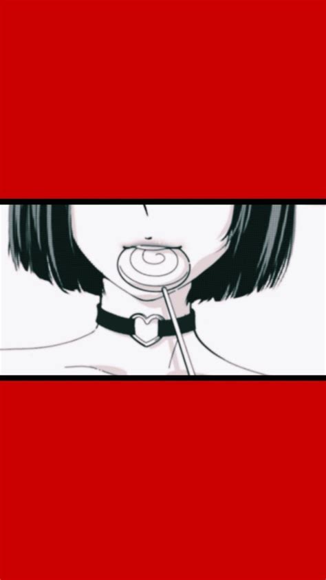 Anime Manga Red Black White Tumblr Aesthetic Wallpaper Movie Backgrounds