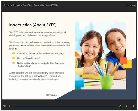 Online Eyfs Teaching And Child Development Course Uk