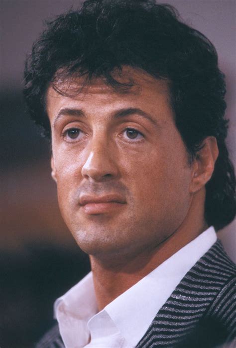 Portrait De Sylvester Stallone Le 15 Juin 1988 à Tokyo Japon