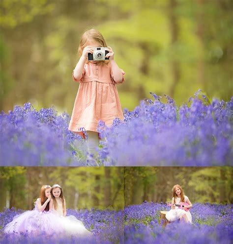 Photographing In The Beautiful British Bluebells Amanda Powell