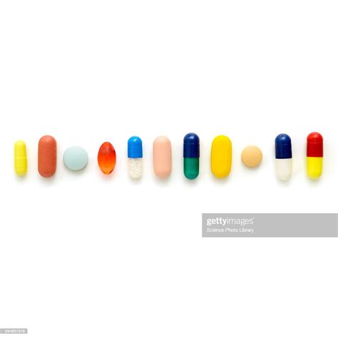 Coloured Capsules And Tablets High Res Stock Photo Getty Images