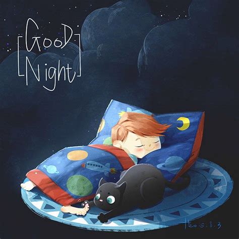 Have A Goodnight Night Illustration Good Night Wishes Good Night