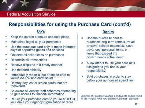 Ppt Gsa Smartpay2 Purchase Card Basics Powerpoint Presentation Free