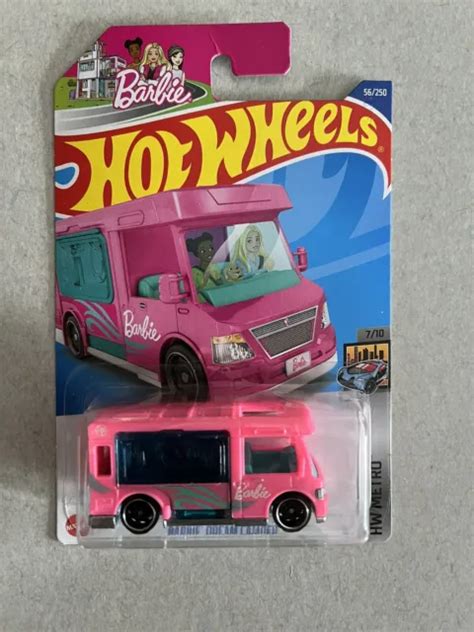 Brand New Hot Wheels Barbie Dream Camper Metro Mint Hw