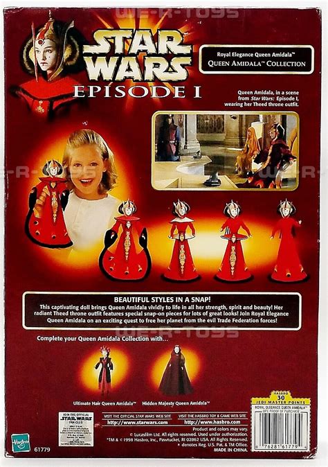 Royal Elegance Queen Amidala Star Wars Episode 1 Doll 1998 Hasbro