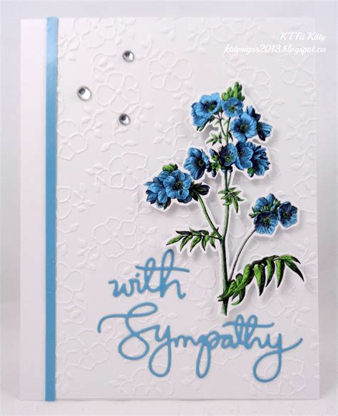 Make heartfelt sympathy cards with photoadking's editable sympathy card templates. Handmade Floral Sympathy Card - Reader Feature - The Graphics Fairy