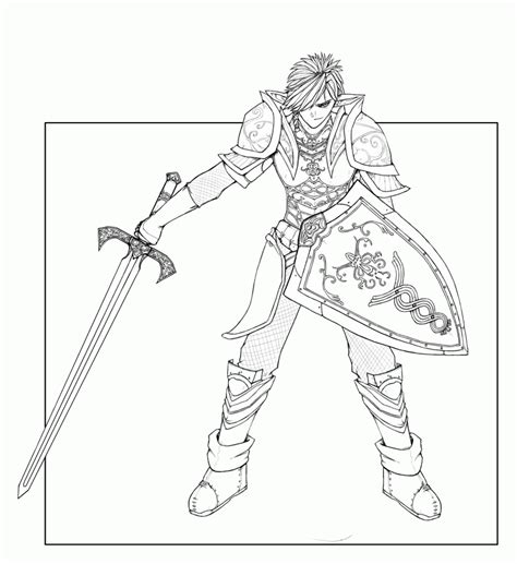 Warrior Coloring Pages Coloring Home