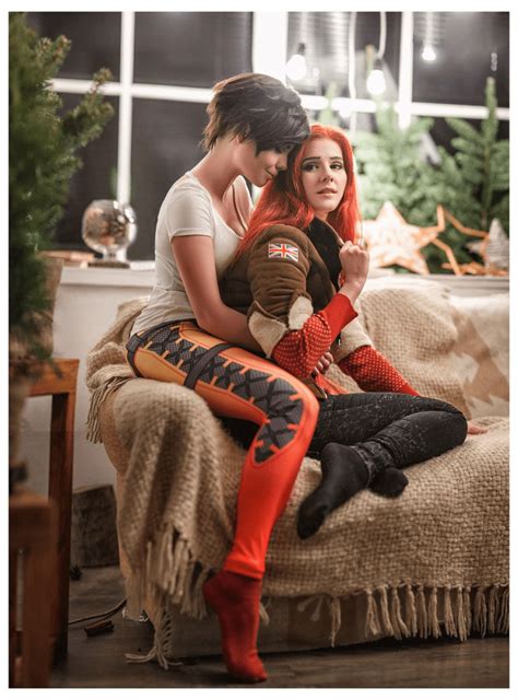 Tracer And Emily Intimate Overwatch Cosplay Fizx