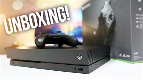 New Xbox One X Unboxing Whats Inside Artistry In Games