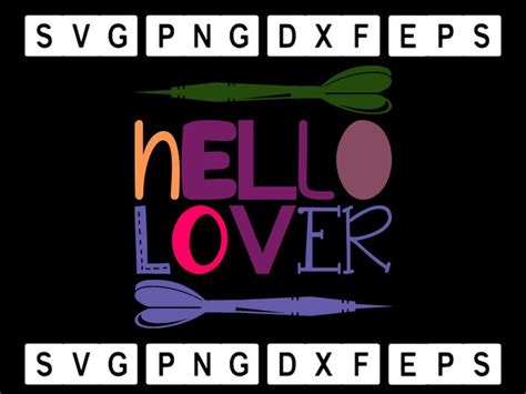 Hello Lover Svg Graphic By Alvinagould012 · Creative Fabrica