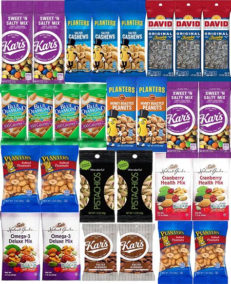 Nuts Snack Packs Mixed Nuts And Trail Mix Individual Packs Healthy Snacks Care