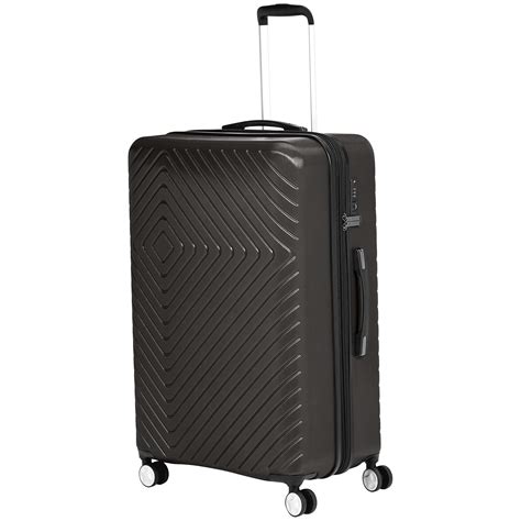 Buy Geometric Travel Luggage Expandable Suitcase Spinner With Wheels