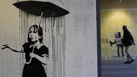 Banksy Street Art Reproduced Inside Milans Central Train Station