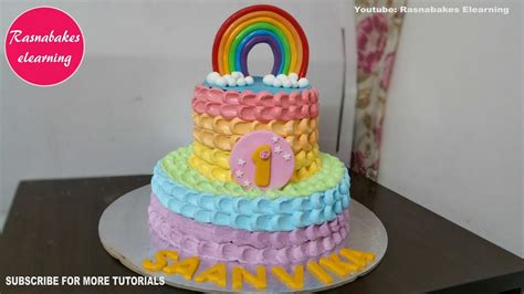 Khám Phá Cake Decorating Ideas Rainbow Màu Sắc Nhiệt đới