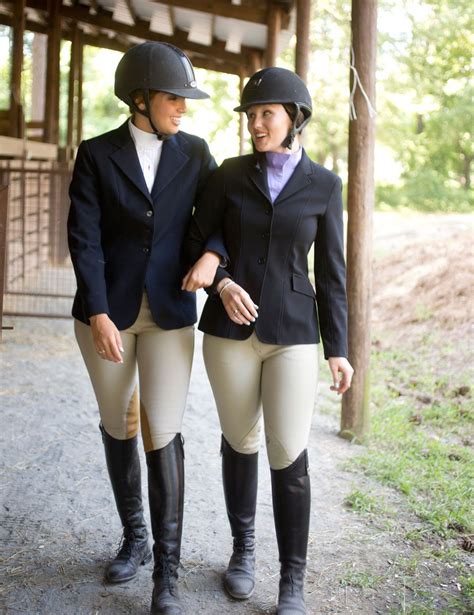 Beautifully Attired And Ready To Show Equestrian Outfits Riding Outfit