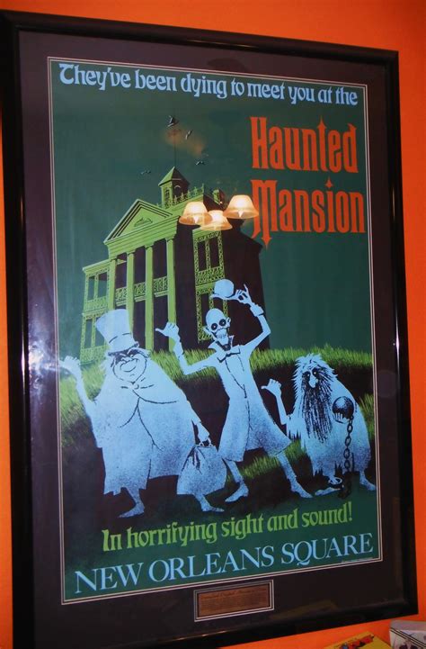 Stuff From The Park Haunted Mansion Poster