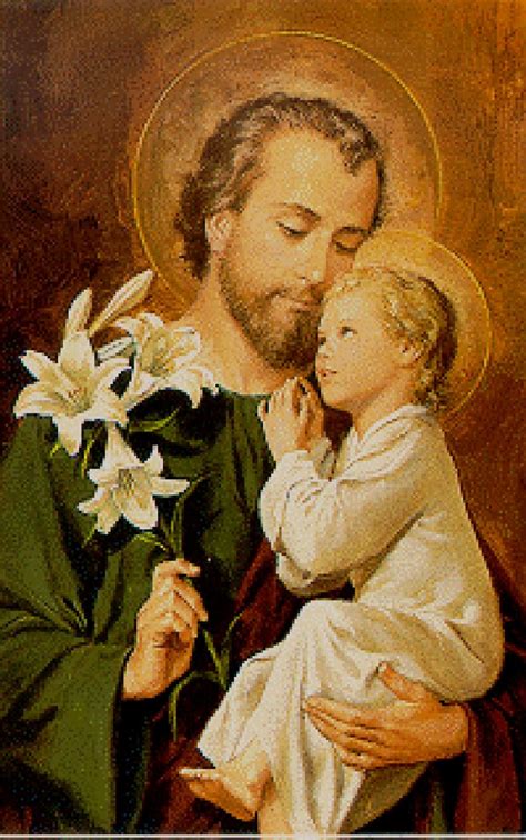 Imagen Clásica Jesus Painting Jesus And Mary Pictures Saint Joseph Art