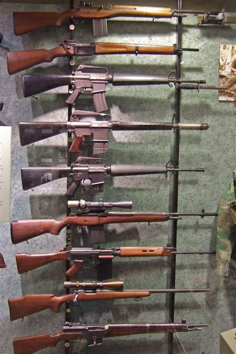 It opens all days except mondays. File:National Firearms Museum, Vietnam-era rifles.jpg ...