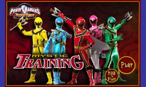 Power Rangers Mystic Force Mystic Training By Cosminalin